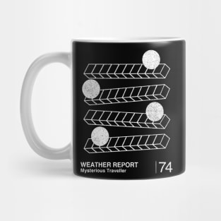 Weather Report / Minimalist Graphic Artwork Fan Design Mug